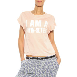 T-Shirt Twin Set rose